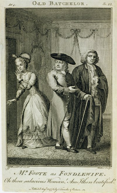 Bay Foote, W. Walker tarafından kazınmış 